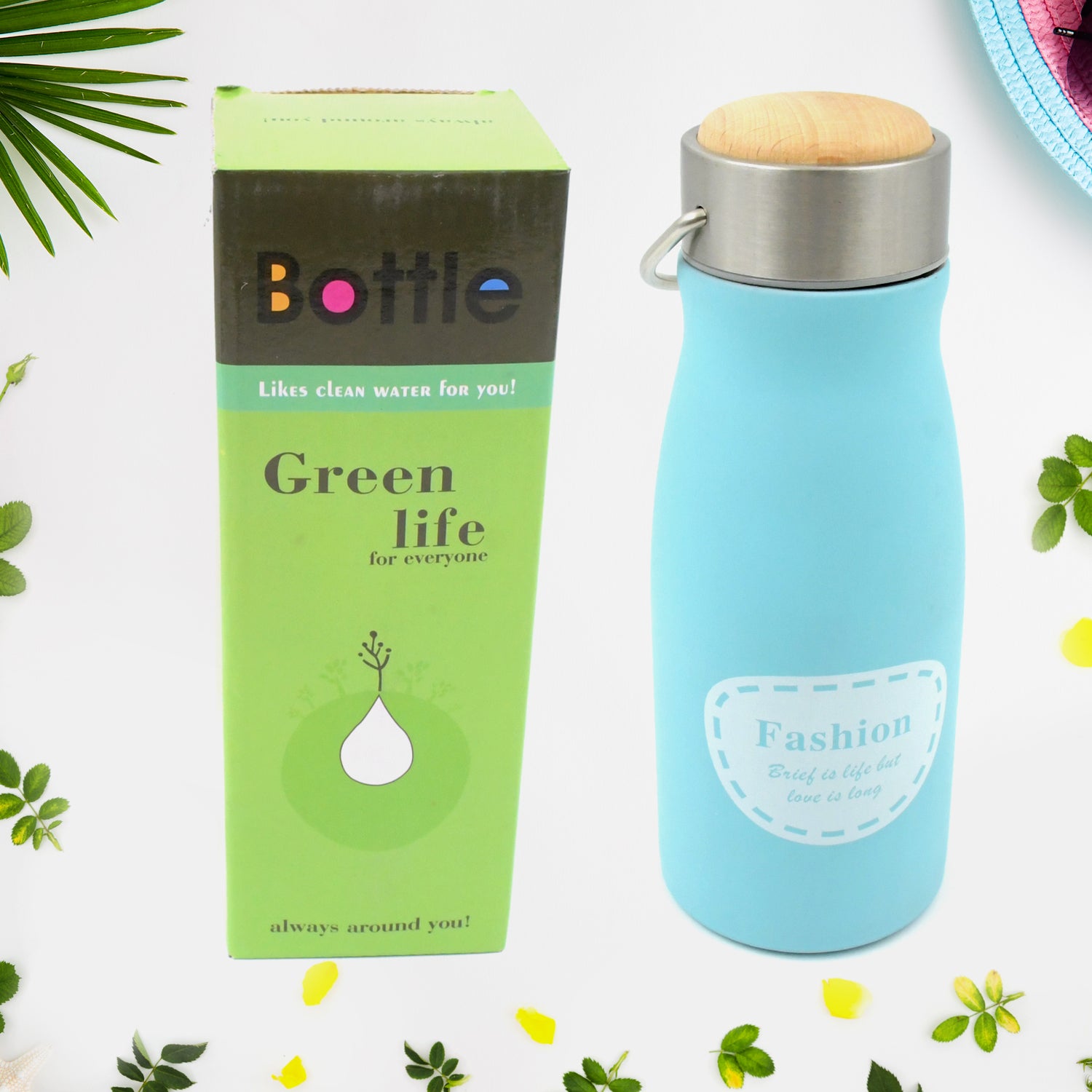 0285 Stainless Steel Water Bottle With Handle Fridge Water Bottle Stainless Steel Water Bottle Leak Proof Rust Proof Hot  Cold Drinks Gym Sipper Bpa Free Food Grade Quality Steel Fridge Bottle For Officegymschool (360 Ml) 0285 Stainless Steel Water Bottle With Handle Fridge Water Bottle Stainless Steel Water Bottle Leak Proof Rust Proof Hot  Cold Drinks Gym Sipper Bpa Free Food Grade Quality Steel Fridge Bottle For Officegymschool (360 Ml)